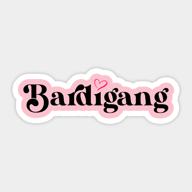 Bardigang Sticker by Ritvik Takkar